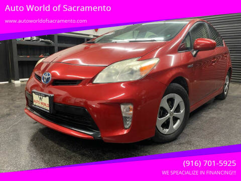 2012 Toyota Prius for sale at Auto World of Sacramento - Elder Creek location in Sacramento CA