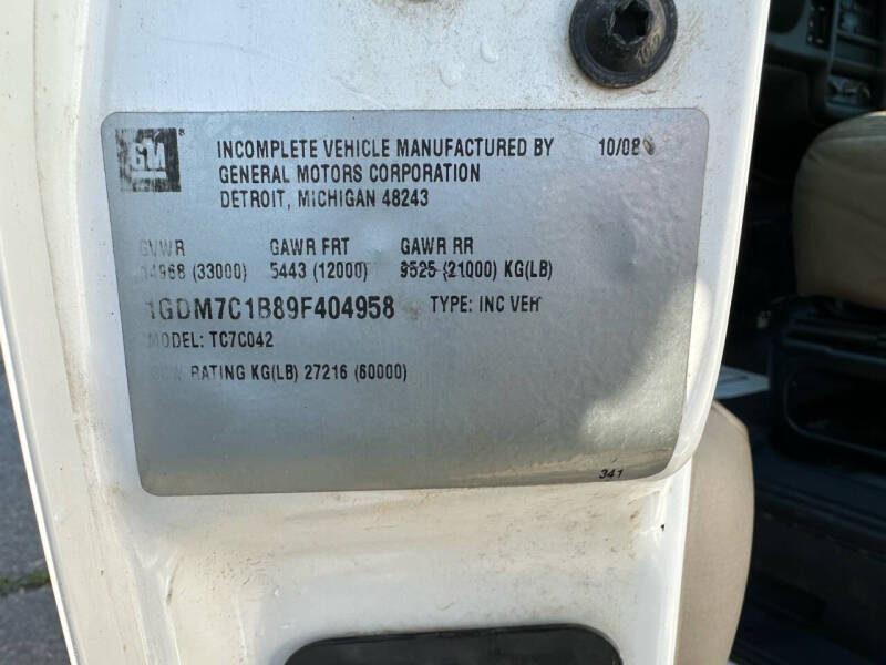 2009 GMC TopKick C7500