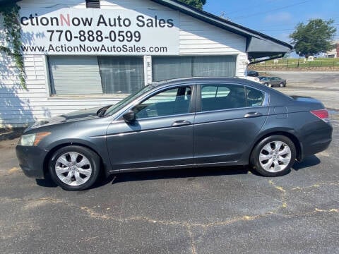 2008 Honda Accord for sale at ACTION NOW AUTO SALES in Cumming GA