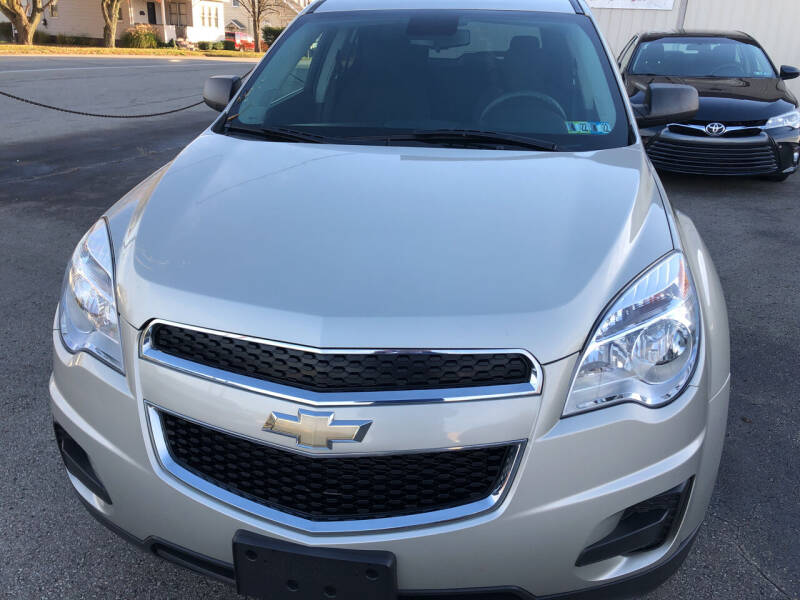 2015 Chevrolet Equinox for sale at Berwyn S Detweiler Sales & Service in Uniontown PA