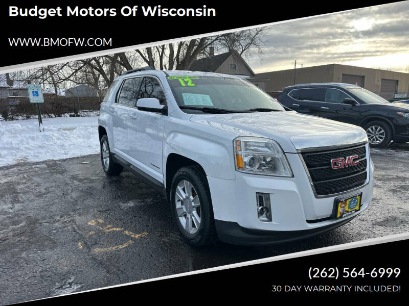 2012 GMC Terrain for sale at Budget Motors of Wisconsin in Racine WI