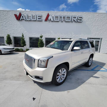 2015 GMC Yukon for sale at Value Motors Company in Marrero LA