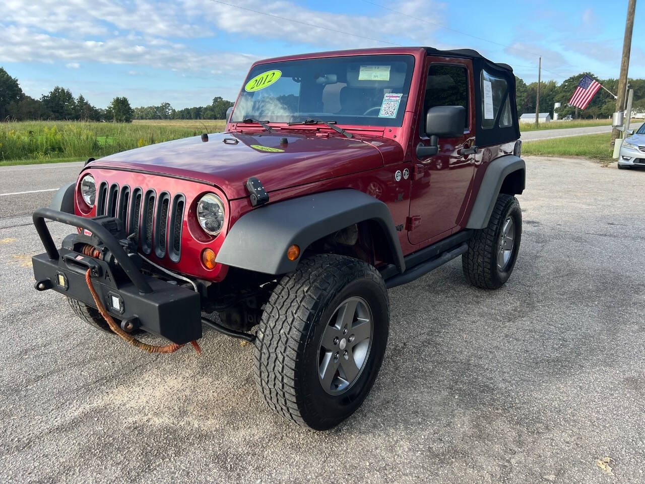 2012 Jeep Wrangler for sale at EAST CAROLINA AUTO GROUP LLC in Wilson, NC