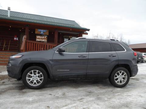 2016 Jeep Cherokee for sale at VALLEY MOTORS in Kalispell MT