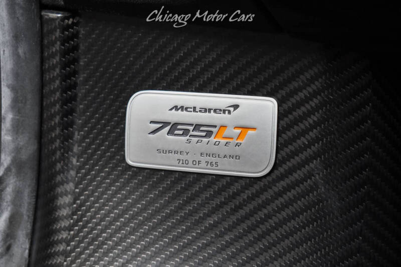 2022 McLaren 765LT Spider