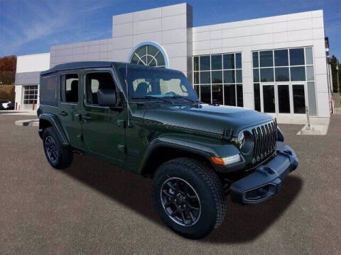 2021 Jeep Wrangler Unlimited for sale at Plainview Chrysler Dodge Jeep RAM in Plainview TX