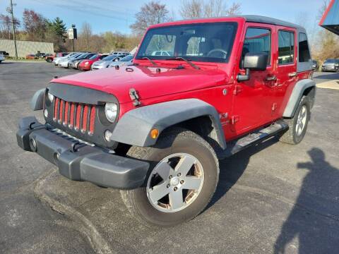 2009 Jeep Wrangler Unlimited for sale at Cruisin' Auto Sales in Madison IN