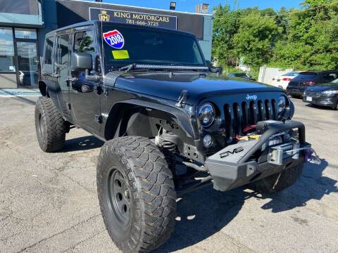 2018 Jeep Wrangler JK Unlimited for sale at King Motor Cars in Saugus MA