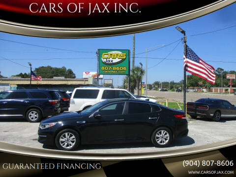 2018 Kia Optima for sale at CARS OF JAX INC. in Jacksonville FL