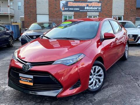 2019 Toyota Corolla for sale at Somerville Motors in Somerville MA
