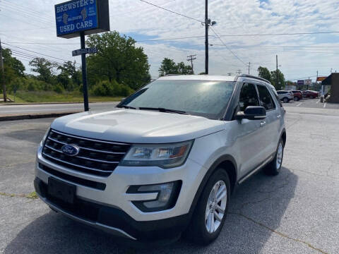 2016 Ford Explorer for sale at Brewster Used Cars in Anderson SC