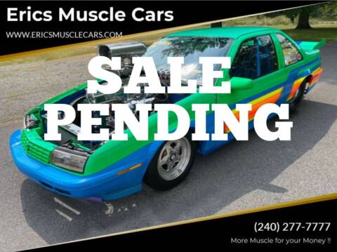 1988 Chevrolet Beretta for sale at Eric's Muscle Cars in Clarksburg MD