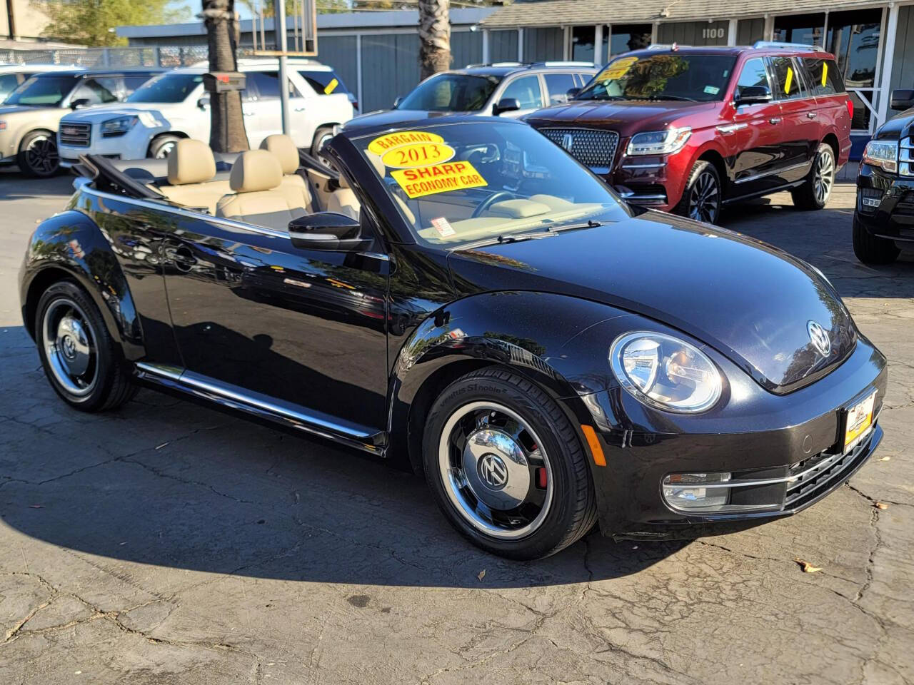 2013 Volkswagen Beetle Convertible for sale at Victory Motors Inc in Modesto, CA