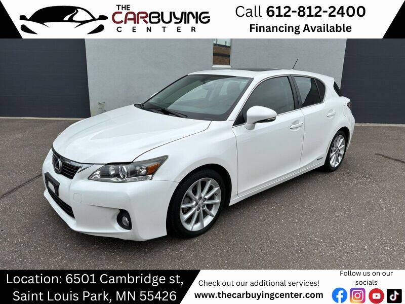 2011 Lexus CT 200h for sale at The Car Buying Center in Saint Louis Park MN