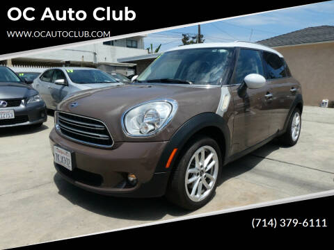 2015 MINI Countryman for sale at OC Auto Club in Midway City CA