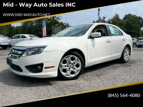 2010 Ford Fusion for sale at Mid - Way Auto Sales INC in Montgomery NY