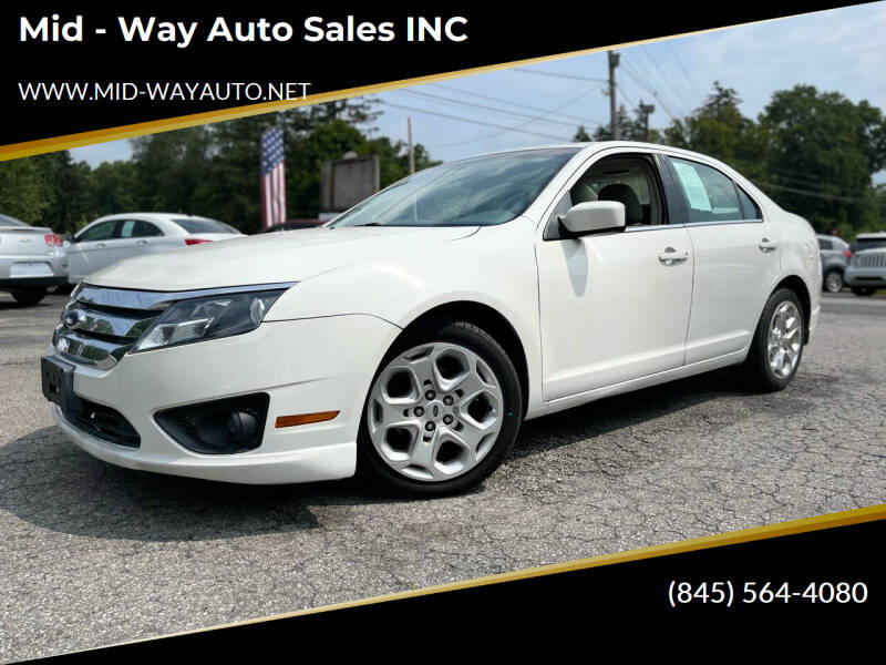 2010 Ford Fusion for sale at Mid - Way Auto Sales INC in Montgomery NY