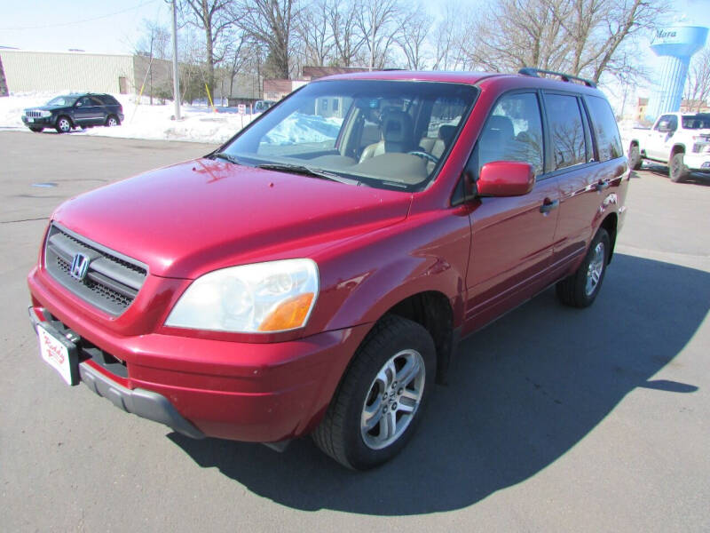 2005 Honda Pilot for sale at Roddy Motors in Mora MN