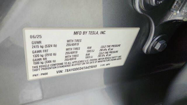 2026 Tesla Model Y Long Range