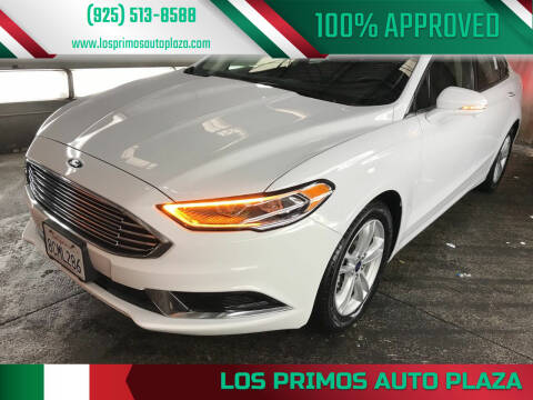 2018 Ford Fusion for sale at Los Primos Auto Plaza in Brentwood CA