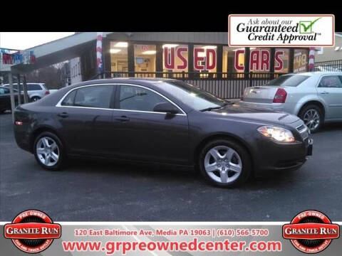 2011 Chevrolet Malibu for sale at GRANITE RUN PRE OWNED CAR AND TRUCK OUTLET in Media PA
