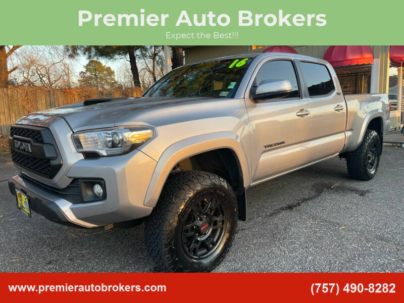 2016 Toyota Tacoma for sale at Premier Auto Brokers in Virginia Beach VA