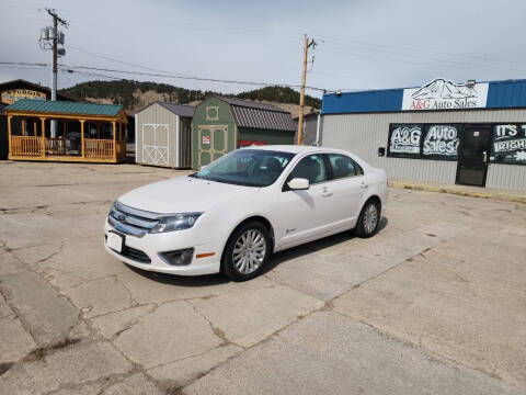2011 Ford Fusion Hybrid for sale at A&G Auto Sales in Sturgis SD
