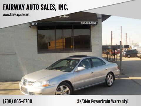 2003 Acura TL for sale at FAIRWAY AUTO SALES, INC. in Melrose Park IL