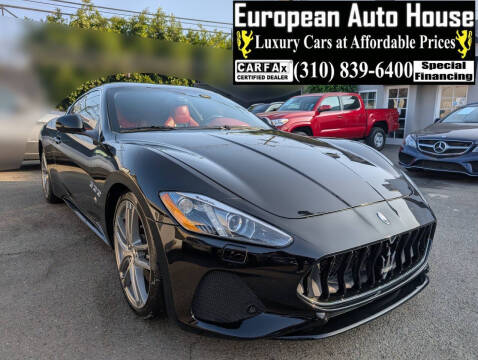 2018 Maserati GranTurismo for sale at European Auto House in Los Angeles CA