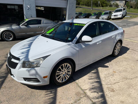 2012 Chevrolet Cruze for sale at Motley's Auto World in Danville VA