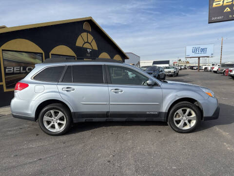 2013 Subaru Outback for sale at BELOW BOOK AUTO SALES in Idaho Falls ID