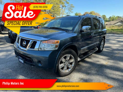 2013 Nissan Armada for sale at Philip Motors Inc in Snellville GA