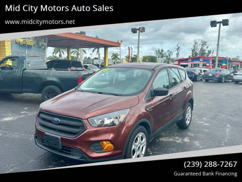2018 Ford Escape for sale at Mid City Motors Auto Sales in Fort Myers FL