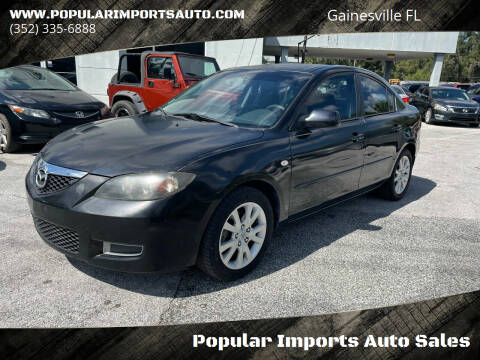 2008 Mazda MAZDA3 for sale at Popular Imports Auto Sales in Gainesville FL