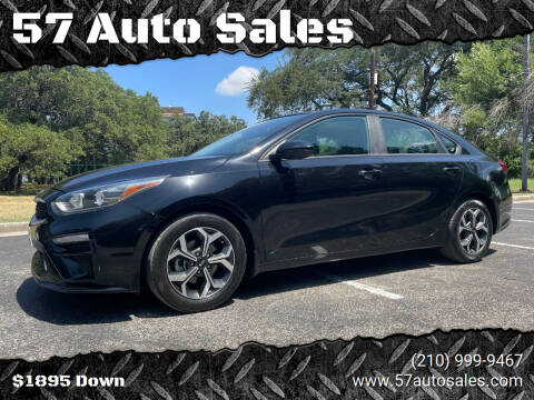2019 Kia Forte for sale at 57 Auto Sales in San Antonio TX