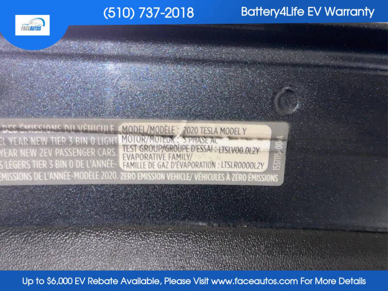 2020 Tesla Model Y Long Range