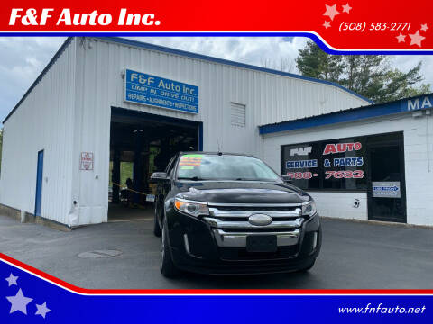 2013 Ford Edge for sale at F&F Auto Inc. in West Bridgewater MA