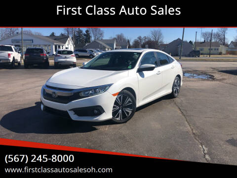 2016 Honda Civic for sale at First Class Auto Sales in Fostoria OH