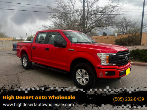 2019 Ford F-150 for sale at High Desert Auto Wholesale in Albuquerque NM