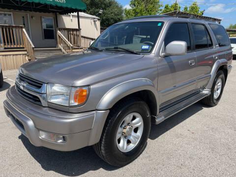 2002 Toyota 4Runner for sale at OASIS PARK & SELL in Spring TX
