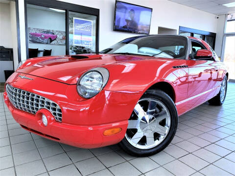 2002 Ford Thunderbird for sale at SAINT CHARLES MOTORCARS in Saint Charles IL