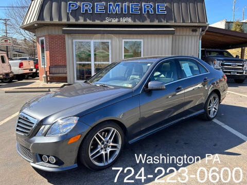 2010 Mercedes-Benz E-Class for sale at Premiere Auto Sales in Washington PA