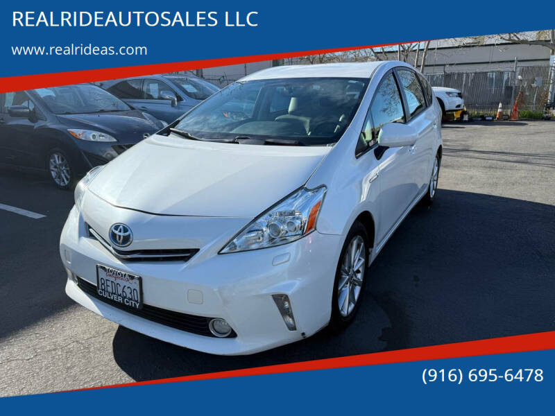 2014 Toyota Prius v for sale at REALRIDEAUTOSALES LLC in Sacramento CA