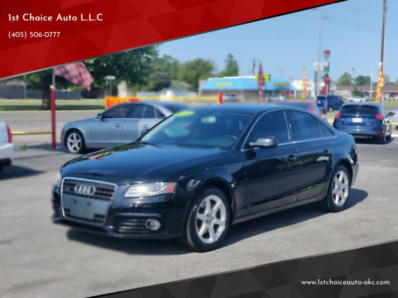 2011 Audi A4 for sale at 1st Choice Auto L.L.C in Oklahoma City OK