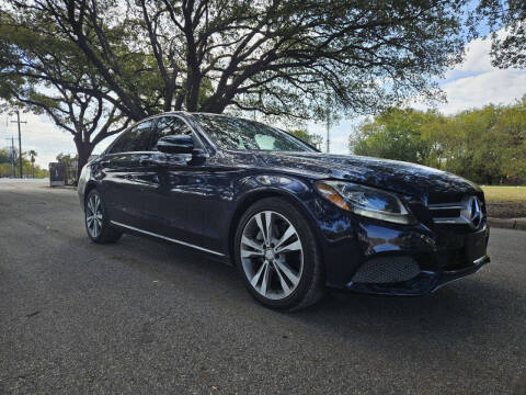 2015 Mercedes-Benz C-Class for sale at Crypto Autos Of Tx in San Antonio TX