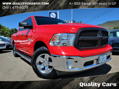 2013 RAM Ram Pickup 1500 for sale at Quality Cars in Grants Pass OR