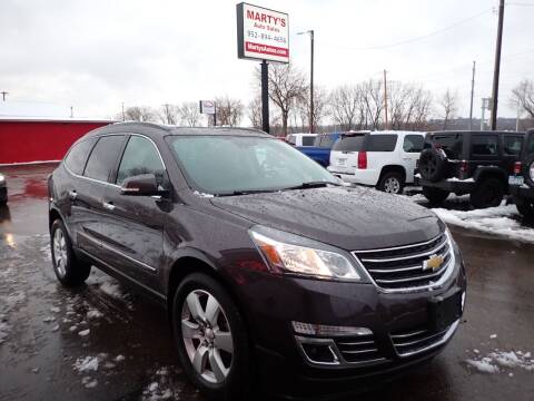 2015 Chevrolet Traverse for sale at Marty's Auto Sales in Savage MN