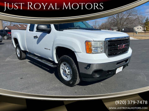 2013 GMC Sierra 2500HD for sale at Just Royal Motors in Omro WI