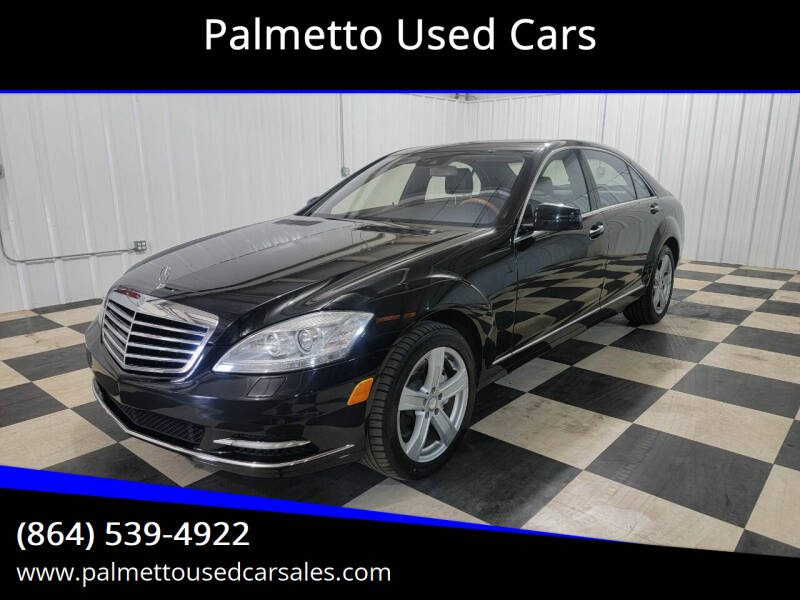 2010 Mercedes-Benz S-Class for sale at Palmetto Used Cars in Piedmont SC