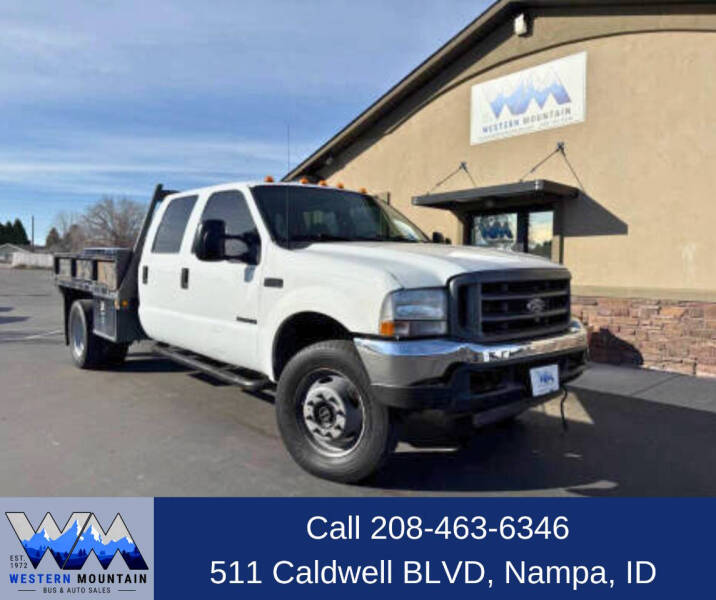 2001 Ford F-550 Super Duty for sale at Western Mountain Bus & Auto Sales in Nampa ID